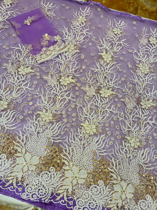 Iris Veil Net Saree