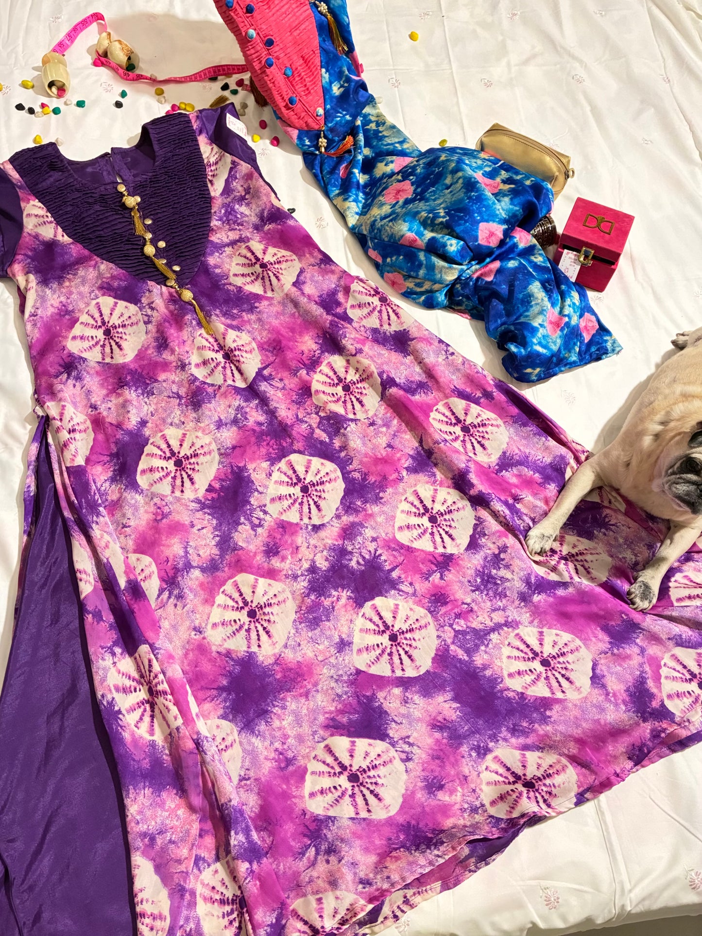 Indigo Dream Trail Gown