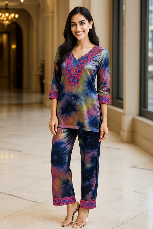 Midnight Mirage Co-ord Set