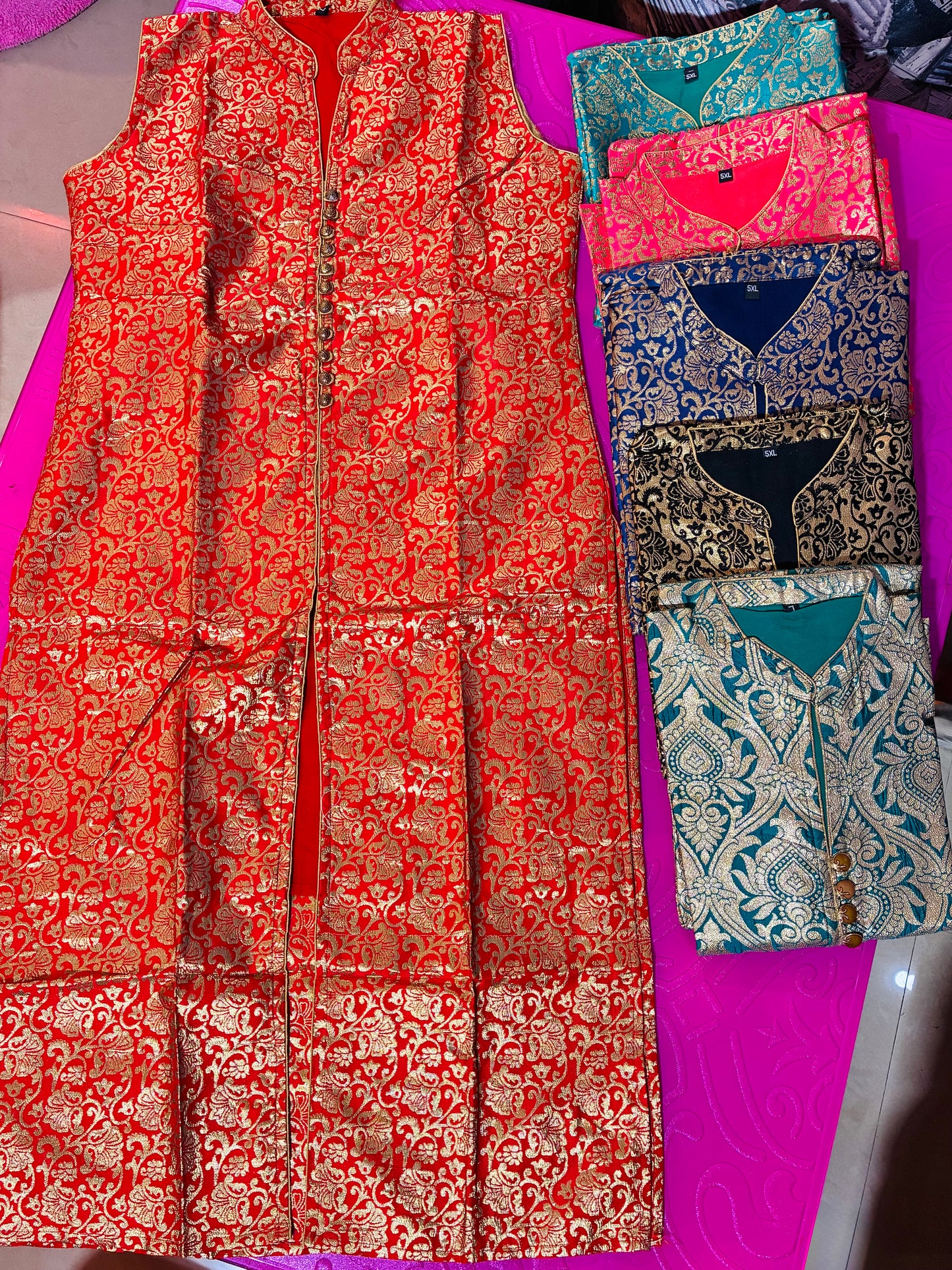 Banarasi Longline Kurta