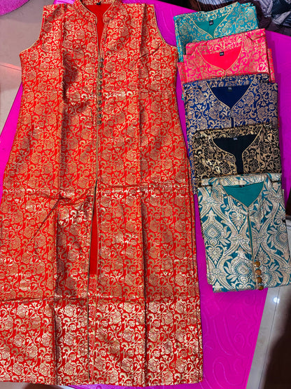 Banarasi Longline Kurta