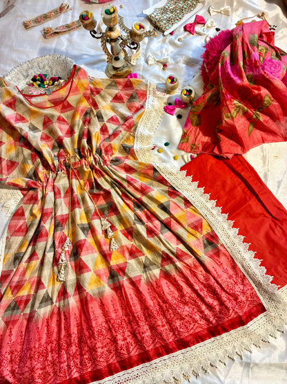 Saher Kaftan Suit Set