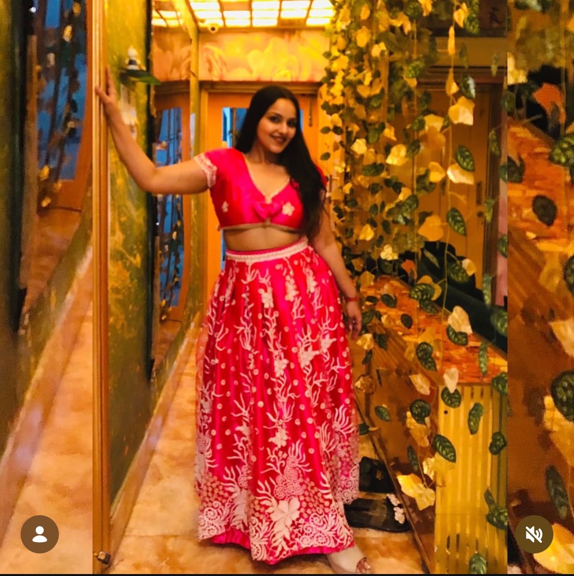 Rani Blossom Festive Lehenga Set
