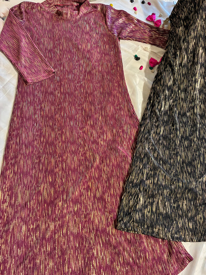 Celeste Shimmer Midi Dress