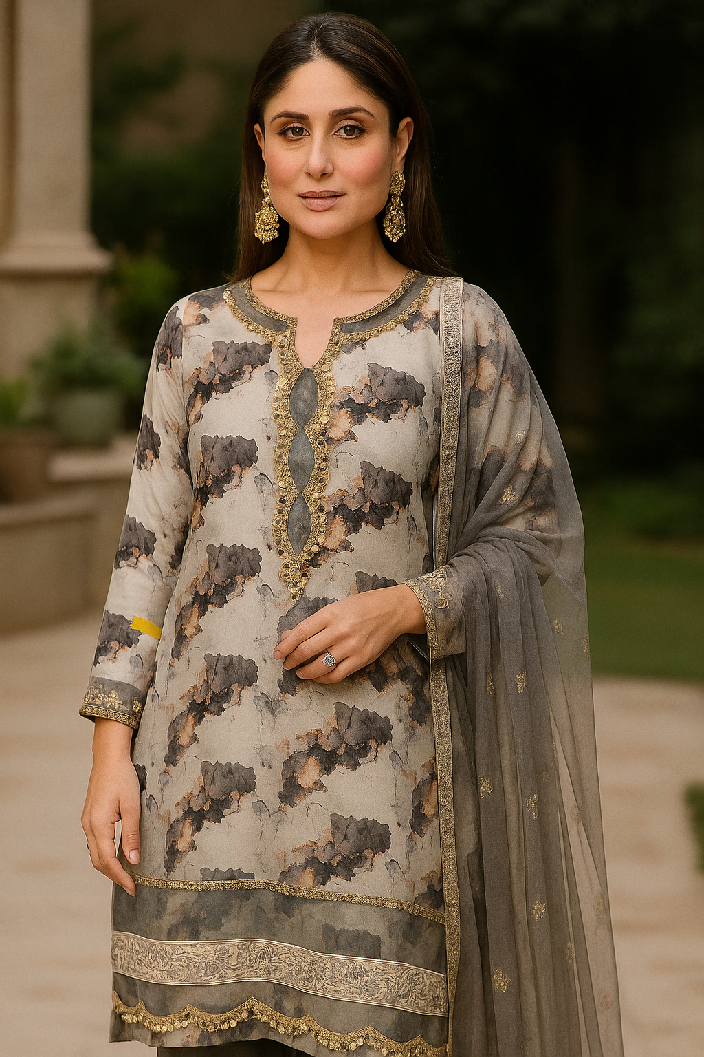 Bebo Inspired Luxe Satin Ensemble