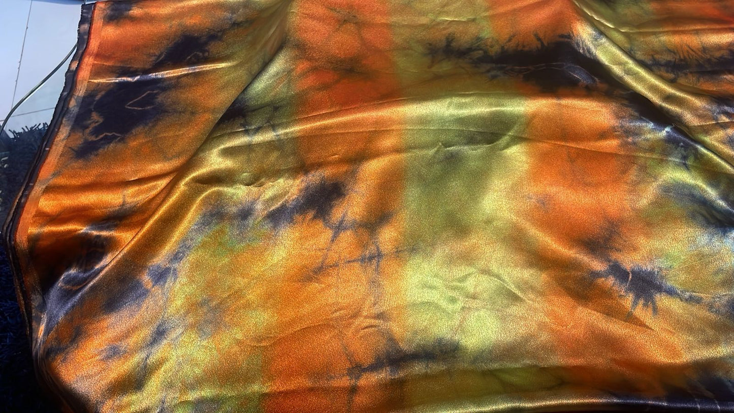 Prism Luxe Satin Saree