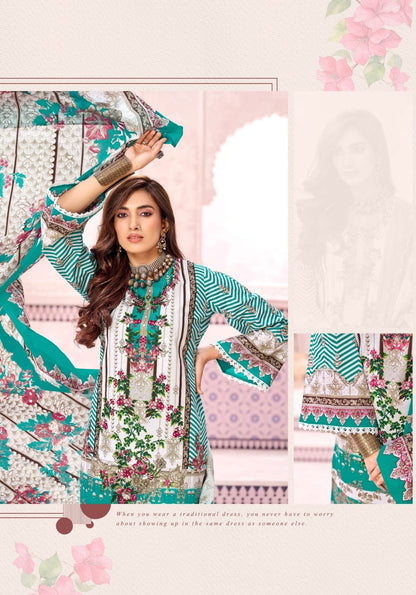 Bahaar Jade | Lawn Cotton Pakistani Suit Set