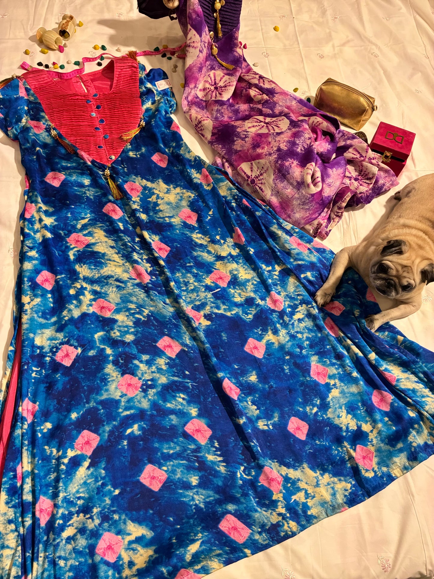 Royal Amethyst Trail Gown