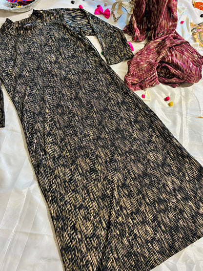 Celeste Shimmer Midi Dress