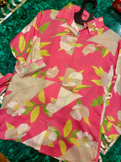 Botanic Blush Cotton Co-ord Set