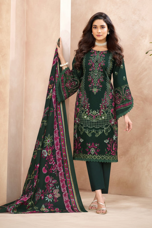 Gulnaaz Rose Garden | Lawn Cotton Pakistani Suit Set