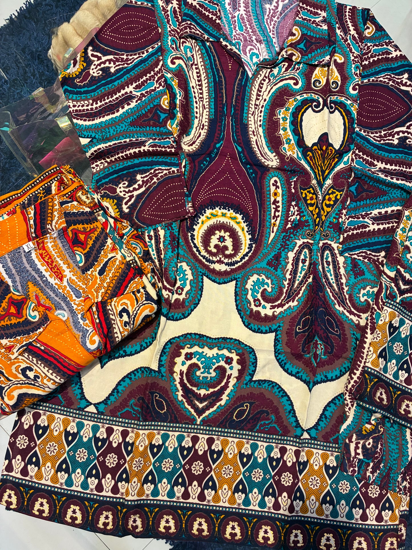 Royale Paisley Pakistani Co-ord Set