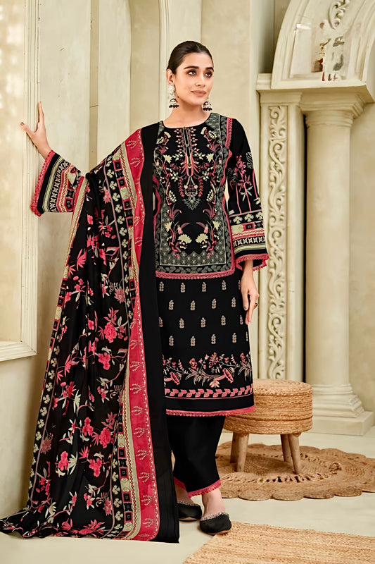 Noor-E-Gulbahar Unstitched Pakistani Suit Set
