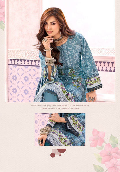 Falak Regal | Lawn Cotton Pakistani Suit Set