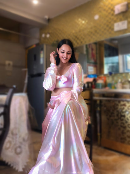 Bollywood’s Viral Rainbow Saree