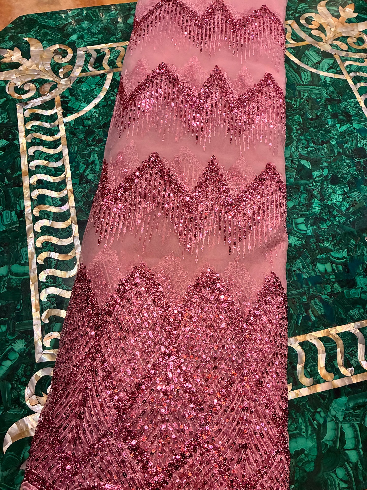 Amethyst Glow Luxe Net Saree