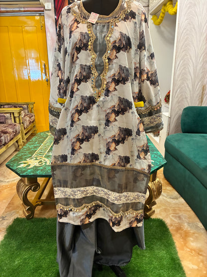 Bebo Inspired Luxe Satin Ensemble