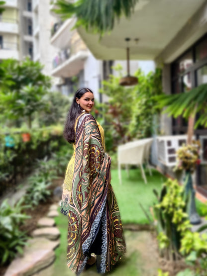 Noor-E-Zahra | Lawn Cotton Pakistani Suit Set