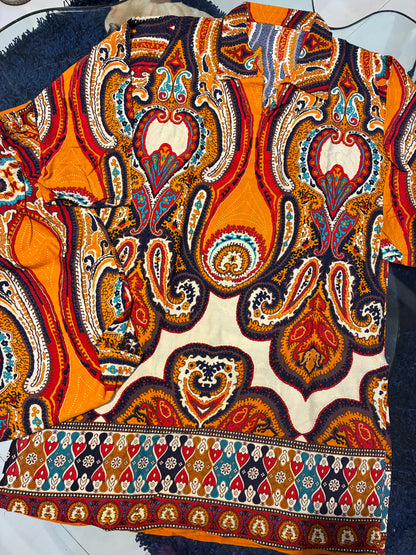 Royale Paisley Pakistani Co-ord Set