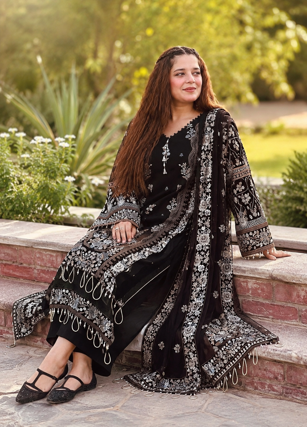 Noir Zareen | Lawn Cotton Pakistani Suit Set
