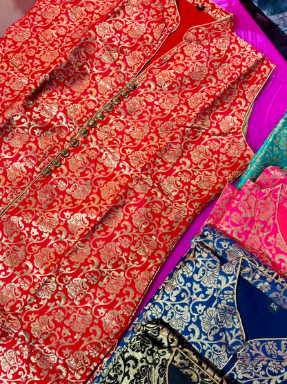 Banarasi Longline Kurta