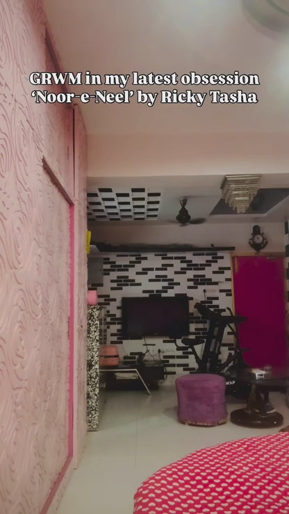 Noor-e-neel Firan Style Kurta Set