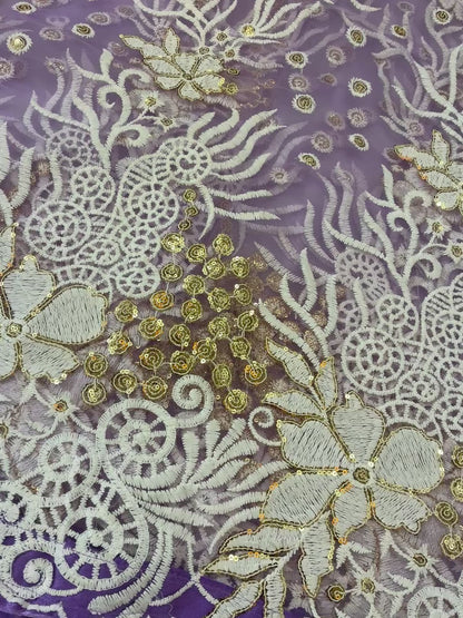 Iris Veil Net Saree